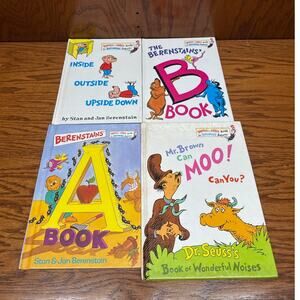 Berensteins and Dr Seuss Book Set of 4